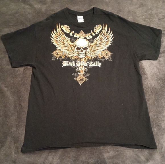 Sturgis Black Hills Rally 2015 biker t-shirt - Picture 2 of 4